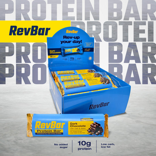 RevBar Cereal Protein Bar - Dark Chocolate | 10g Protein